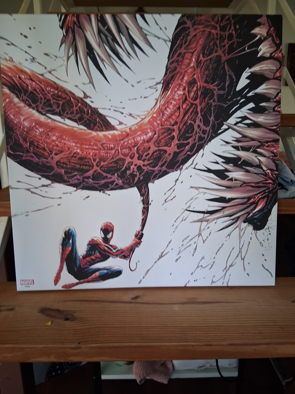 Spider-Man vs Carnage Canvas Art Marvel